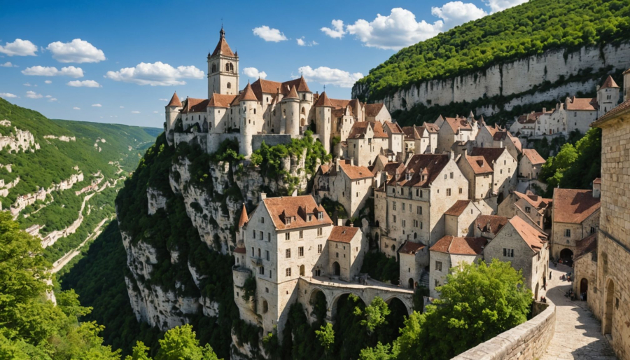 Bezienswaardigheden rond rocamadour